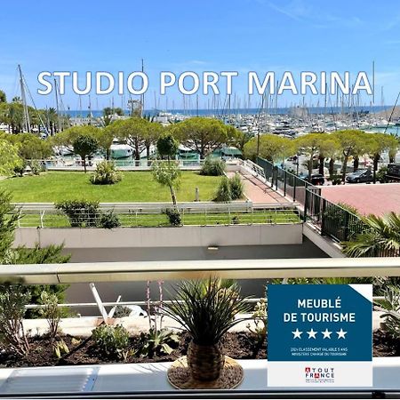 Studio Port Marina - Parking Prive, Climatise Au Ducal Villeneuve-Loubet Eksteriør billede