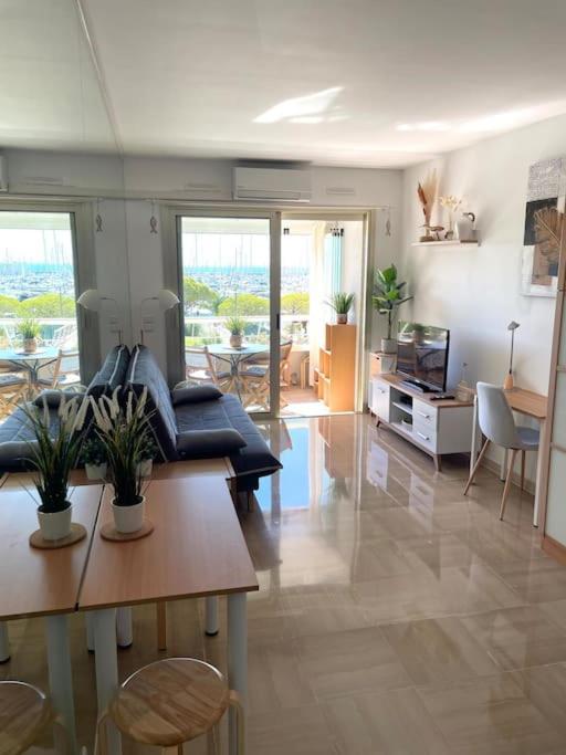 Studio Port Marina - Parking Prive, Climatise Au Ducal Villeneuve-Loubet Eksteriør billede