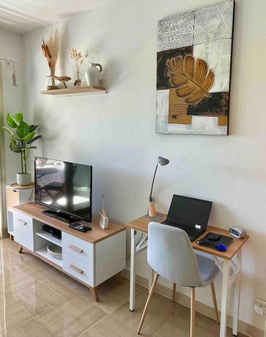 Studio Port Marina - Parking Prive, Climatise Au Ducal Villeneuve-Loubet Eksteriør billede