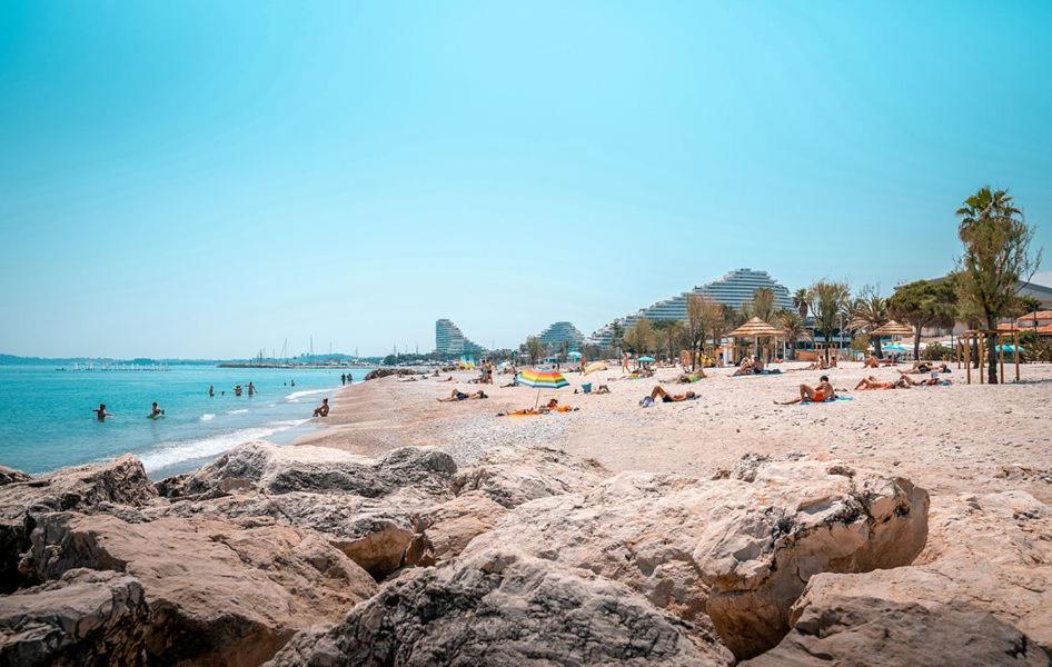 Studio Port Marina - Parking Prive, Climatise Au Ducal Villeneuve-Loubet Eksteriør billede